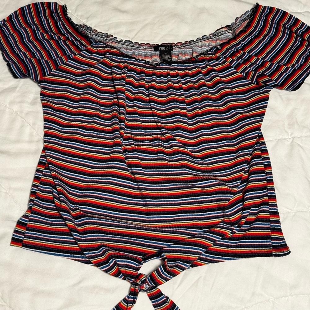 Rue 21 striped shirt